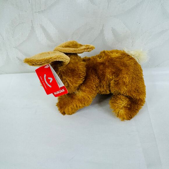 5 for $25| Aurora Adorable Mini Flopsie Bitty Bunny Stuffed Animal Brown - Picture 6 of 10
